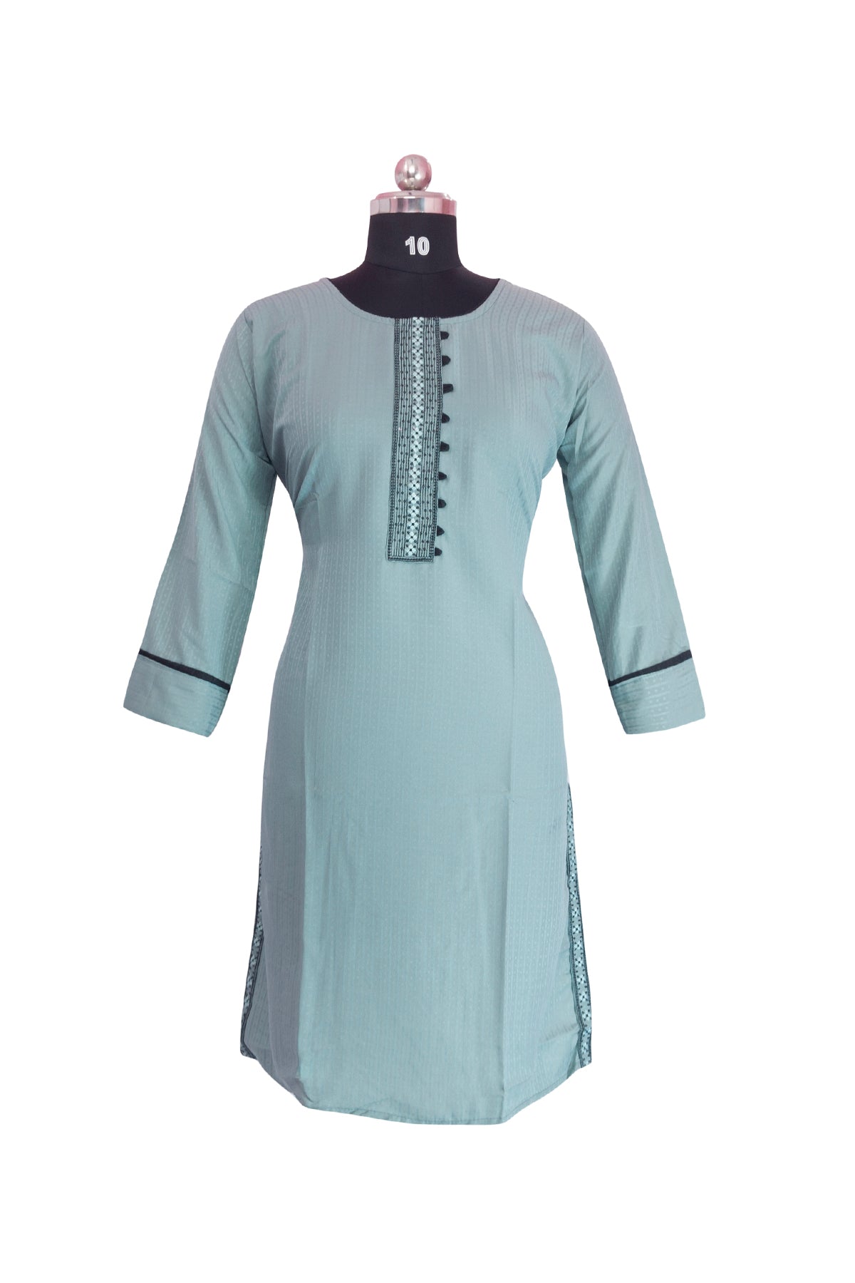 3\4 sleeve Kurta Rayon Fabric