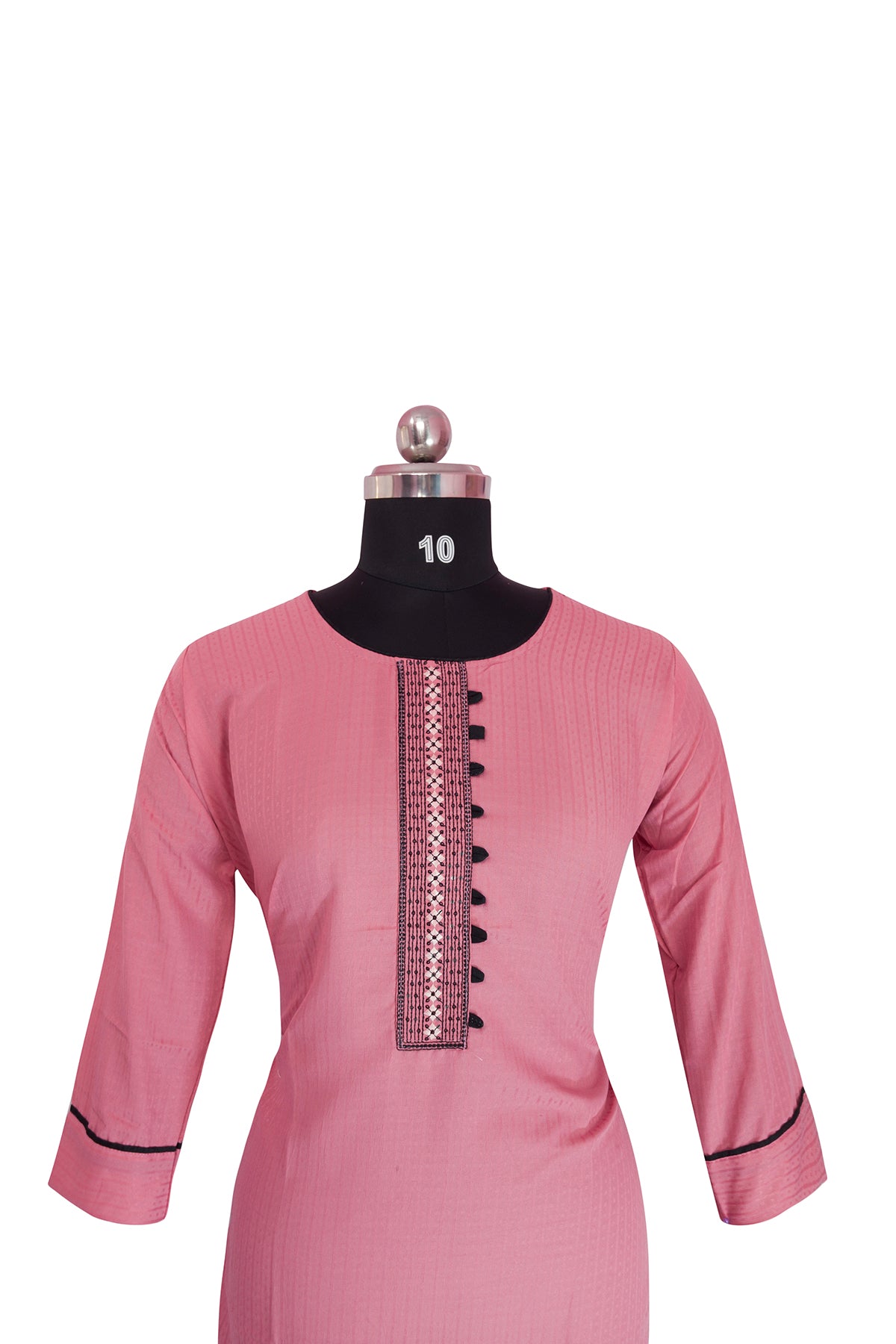 3\4 sleeve Kurta Rayon Fabric