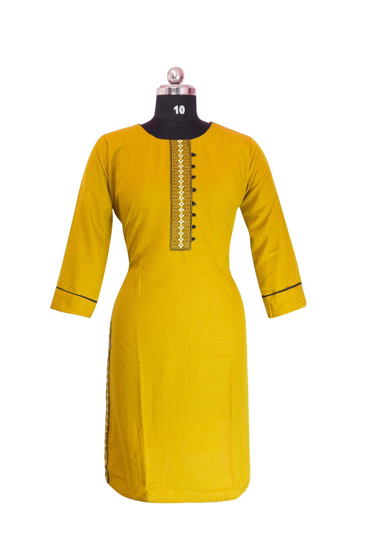 3\4 sleeve Kurta Rayon Fabric