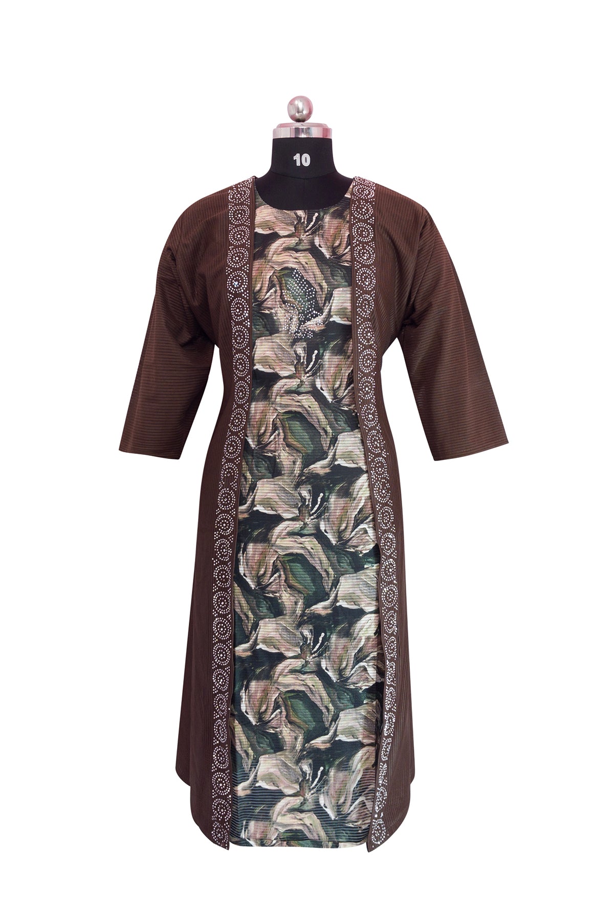 3\4 sleeve western Fancy Fabric