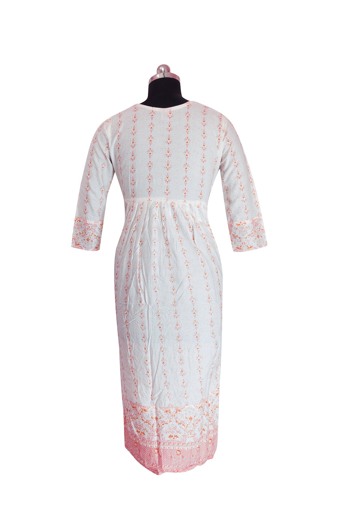 3\4 sleeve Kurta Cotton Fabric