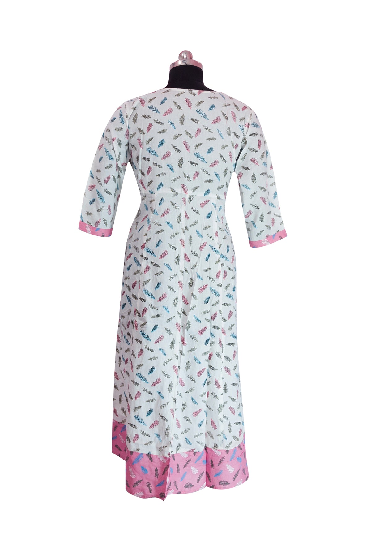 3\4 sleeve Kurta Rayon Fabric