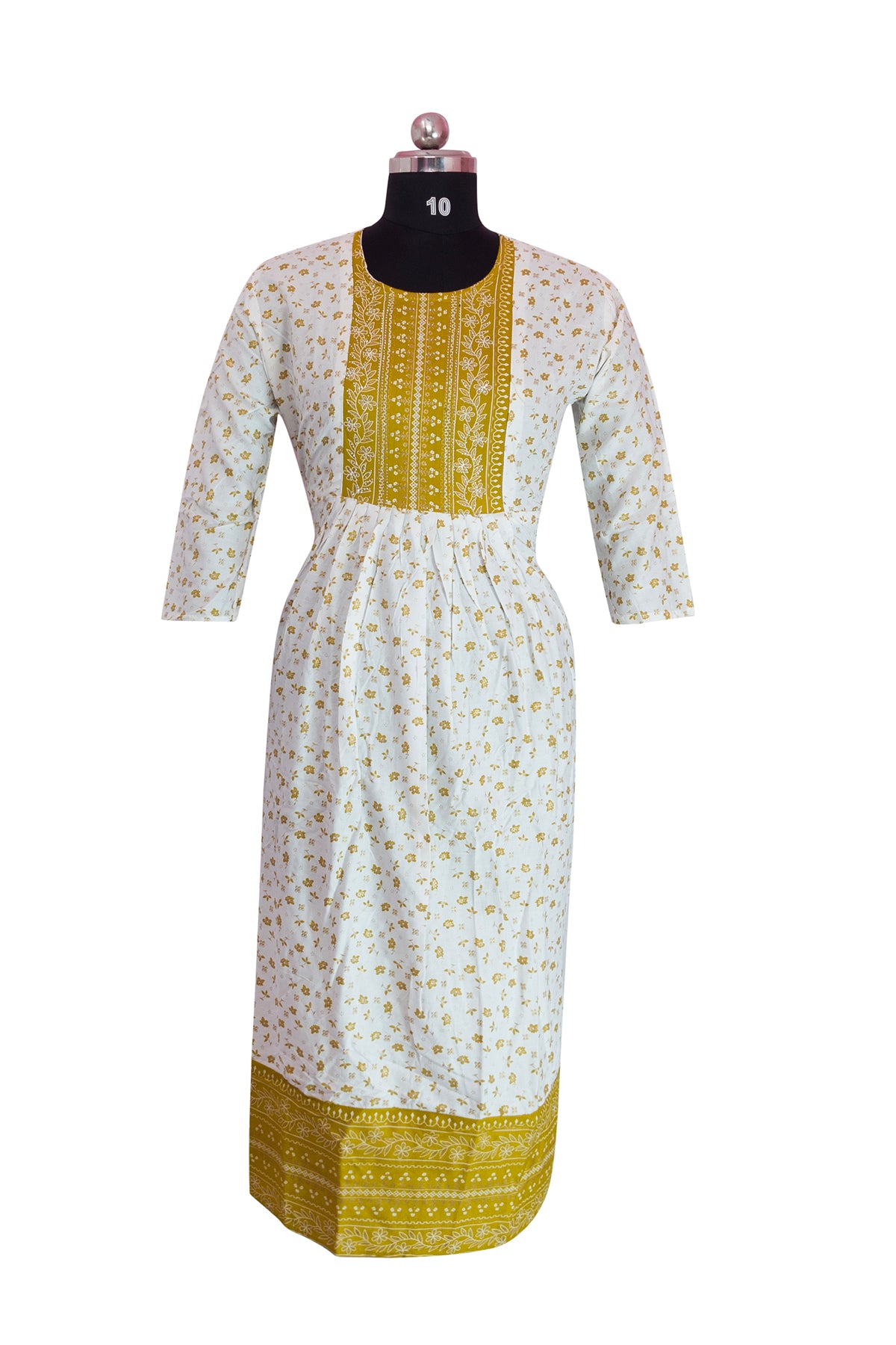 3\4 sleeve Kurta Rayon Fabric