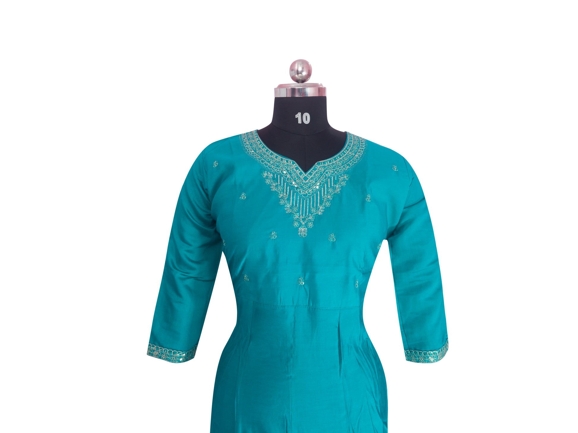 3\4 sleeve Kurta Rayon Fabric
