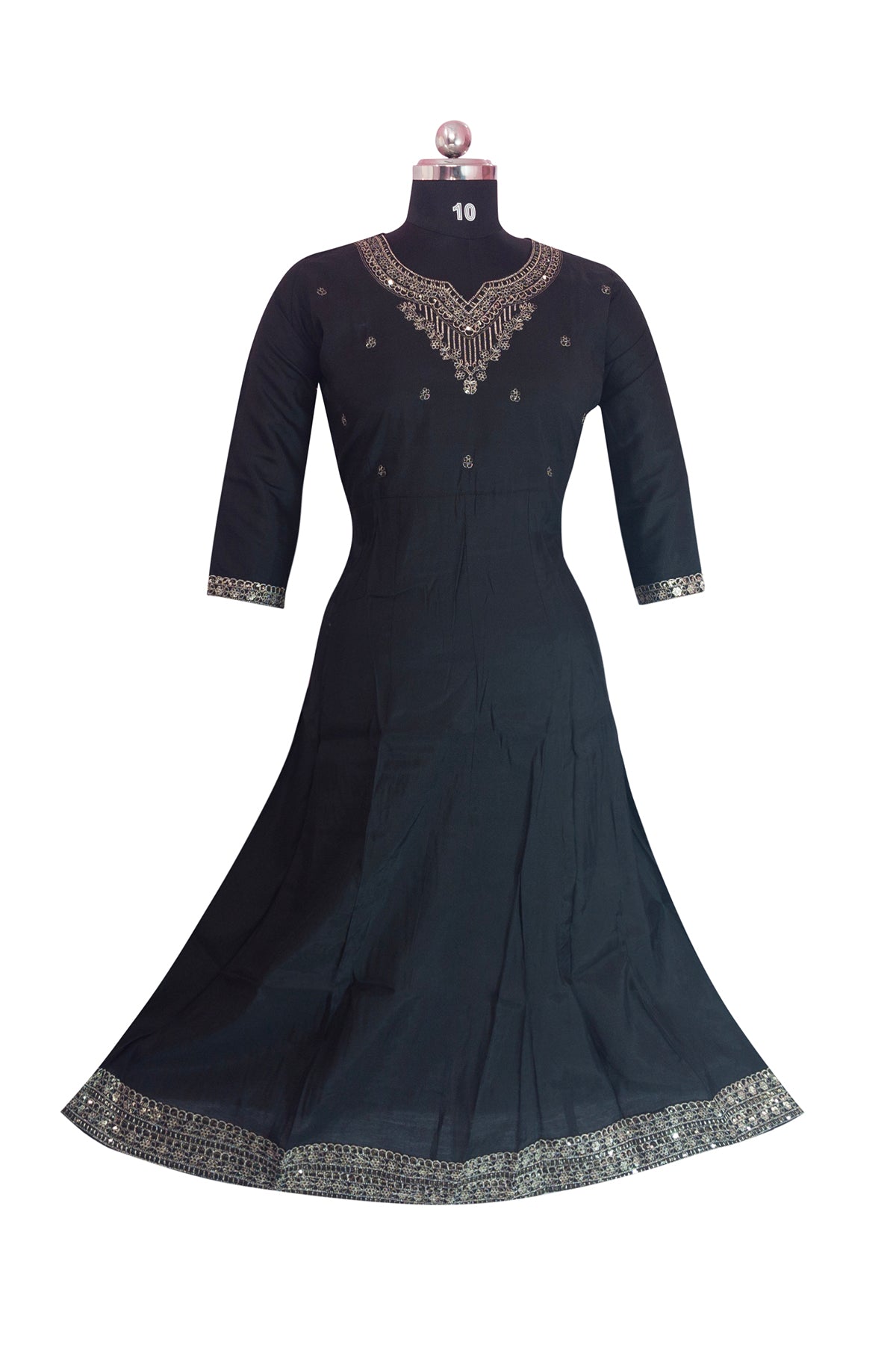 3\4 sleeve Kurta Rayon Fabric