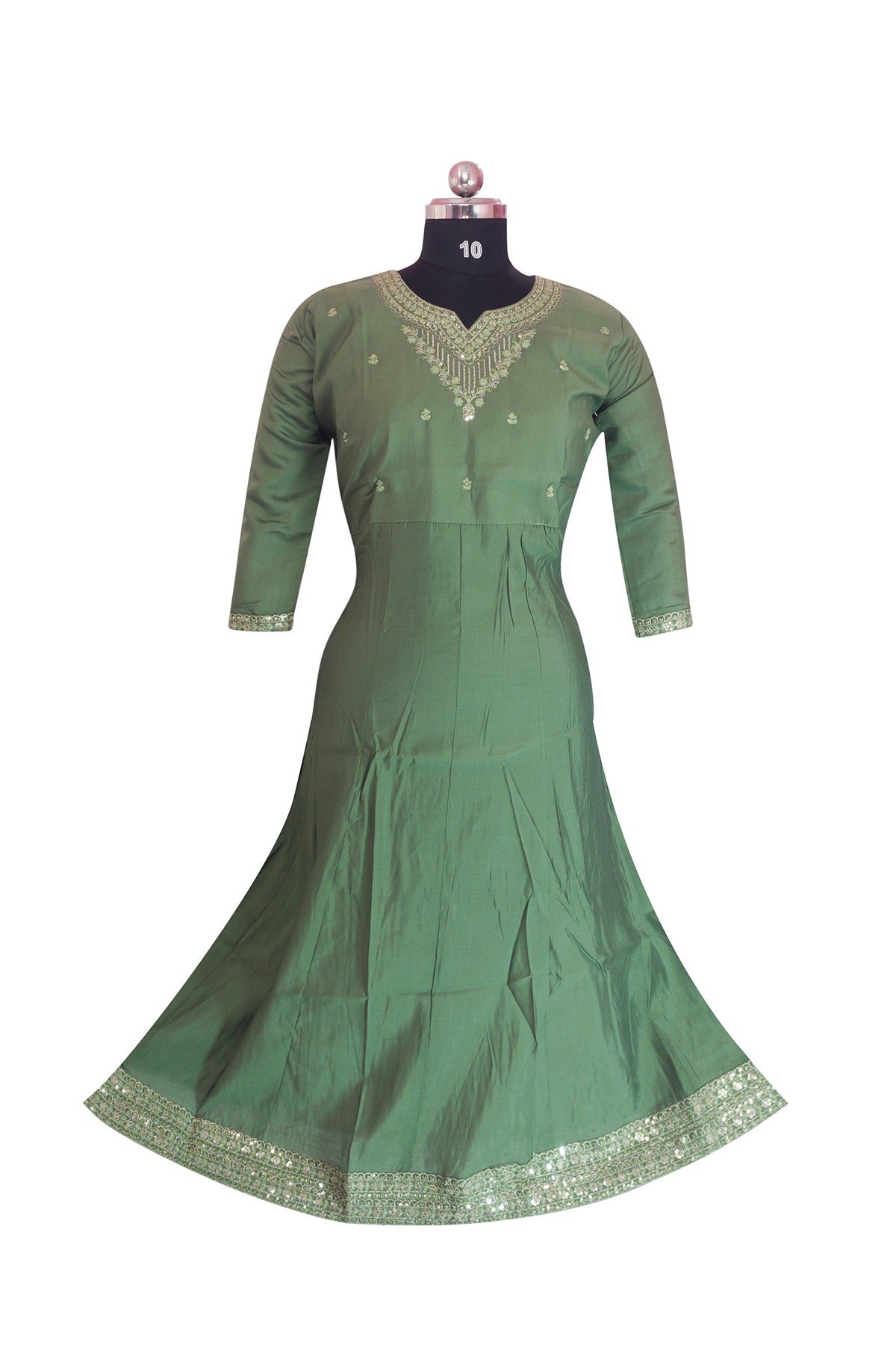 3\4 sleeve Kurta Rayon Fabric