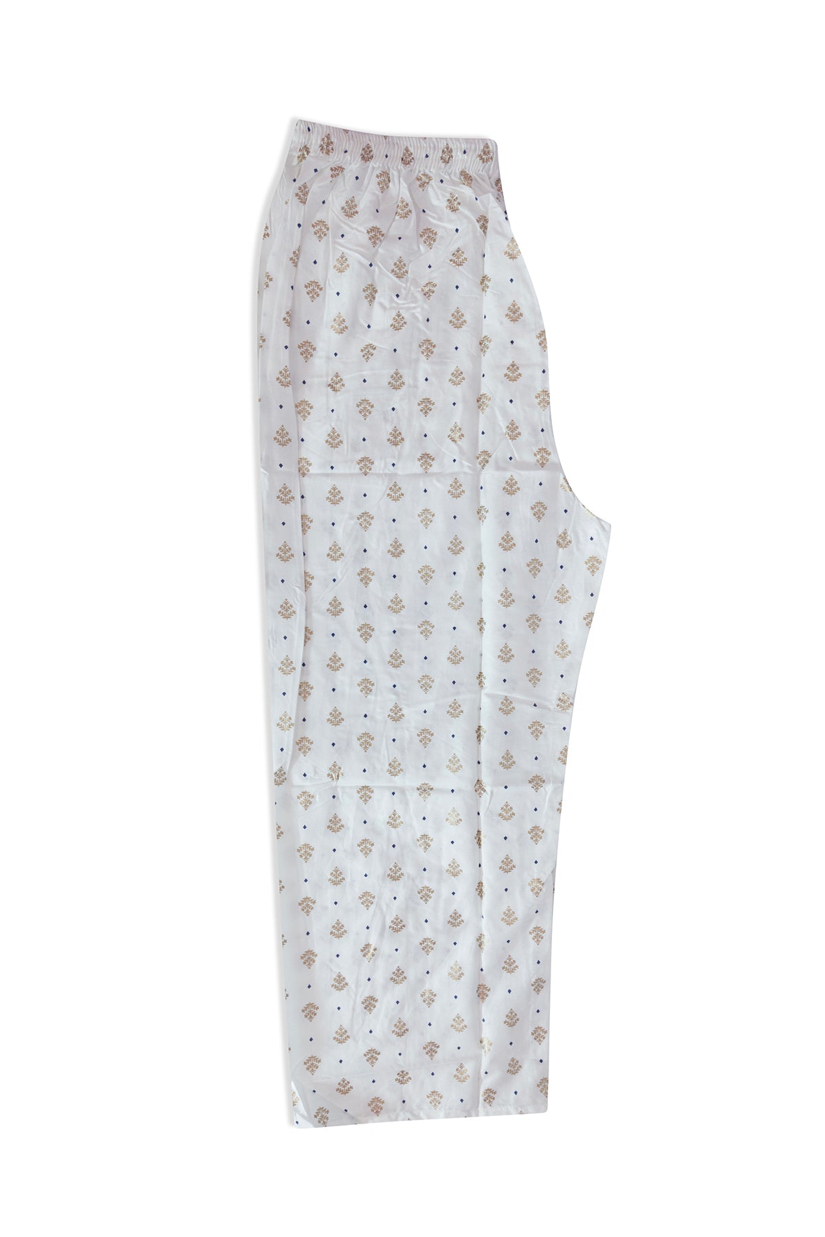 3\4 sleeve Kurta Set with Ethnic Palazzo Pants Rayon Fabric
