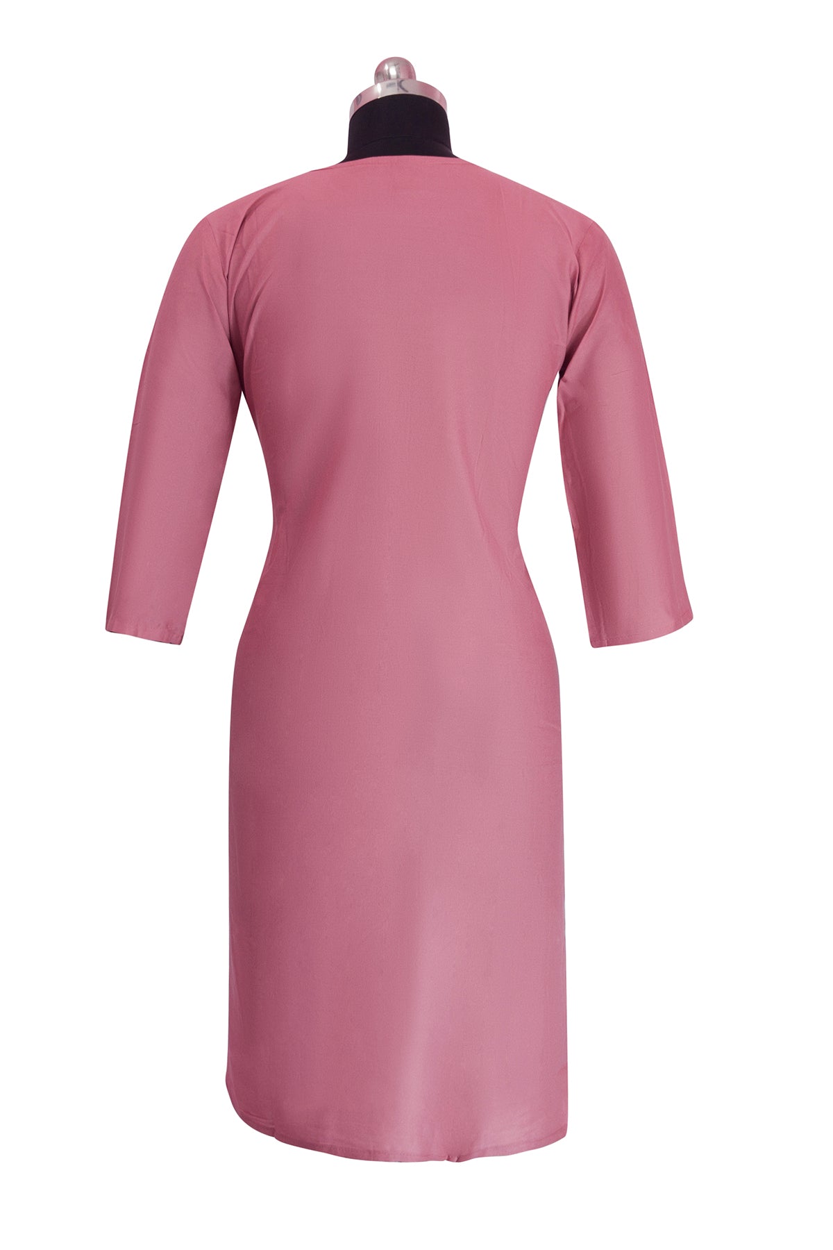 3\4th sleeve Kurthi Rayon Fabric