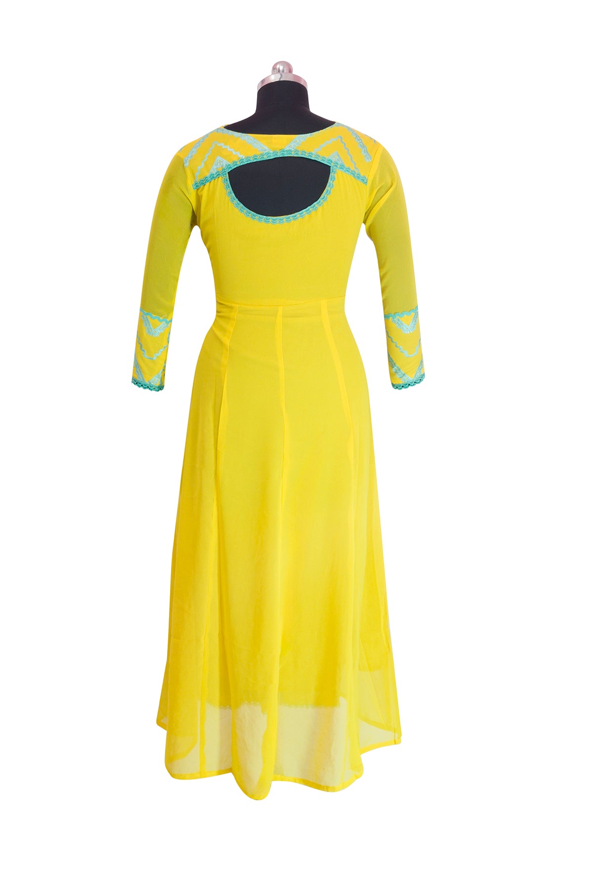 Long Kurta & Dupatta set georgette fabric