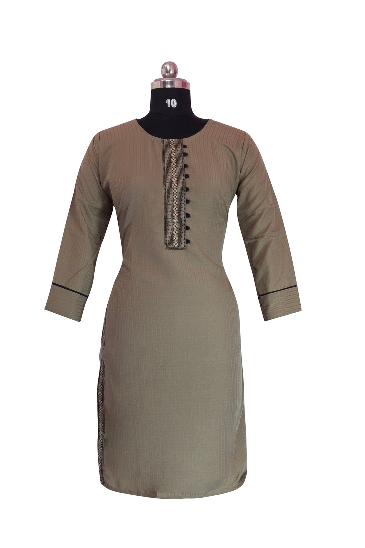 3\4 sleeve  Kurta Rayon Fabric