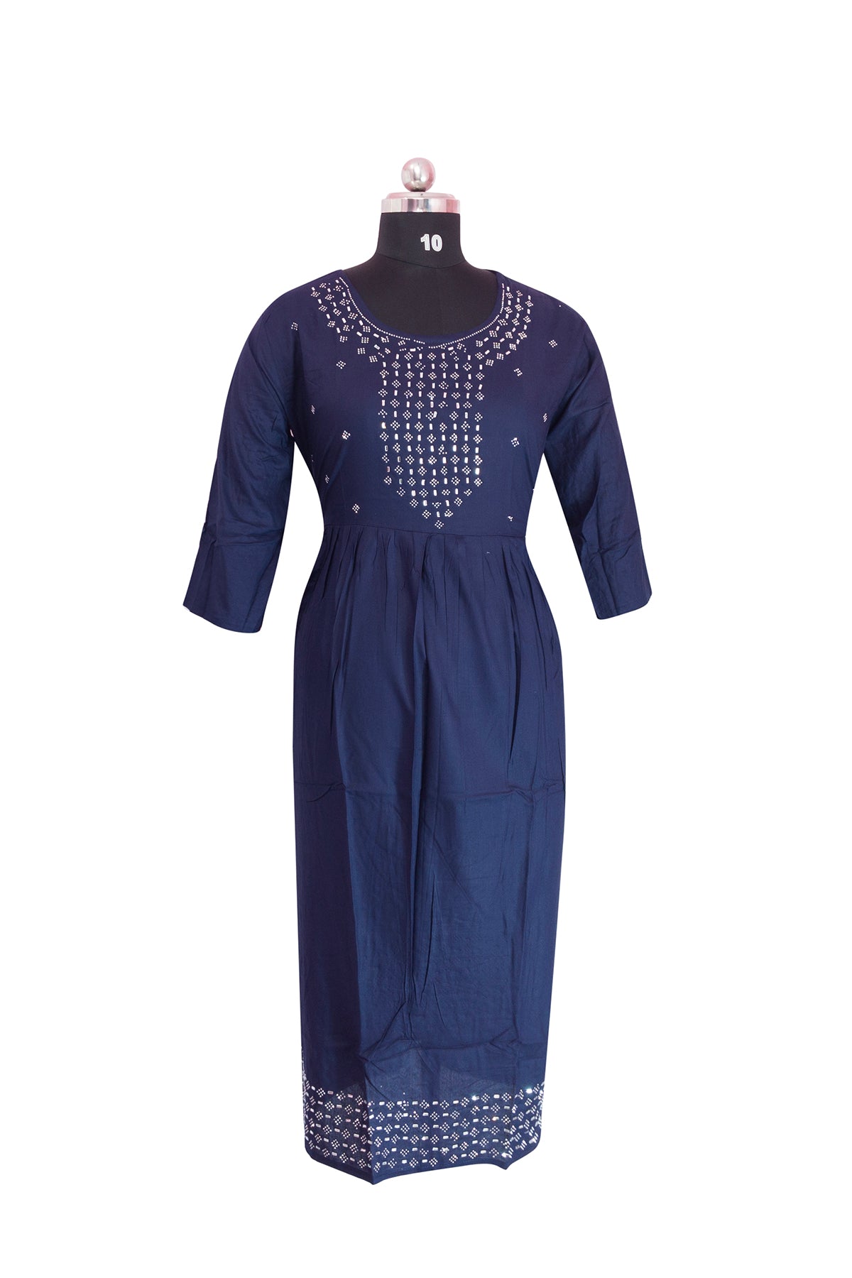 3\4 sleeve Kurta Rayon Fabric