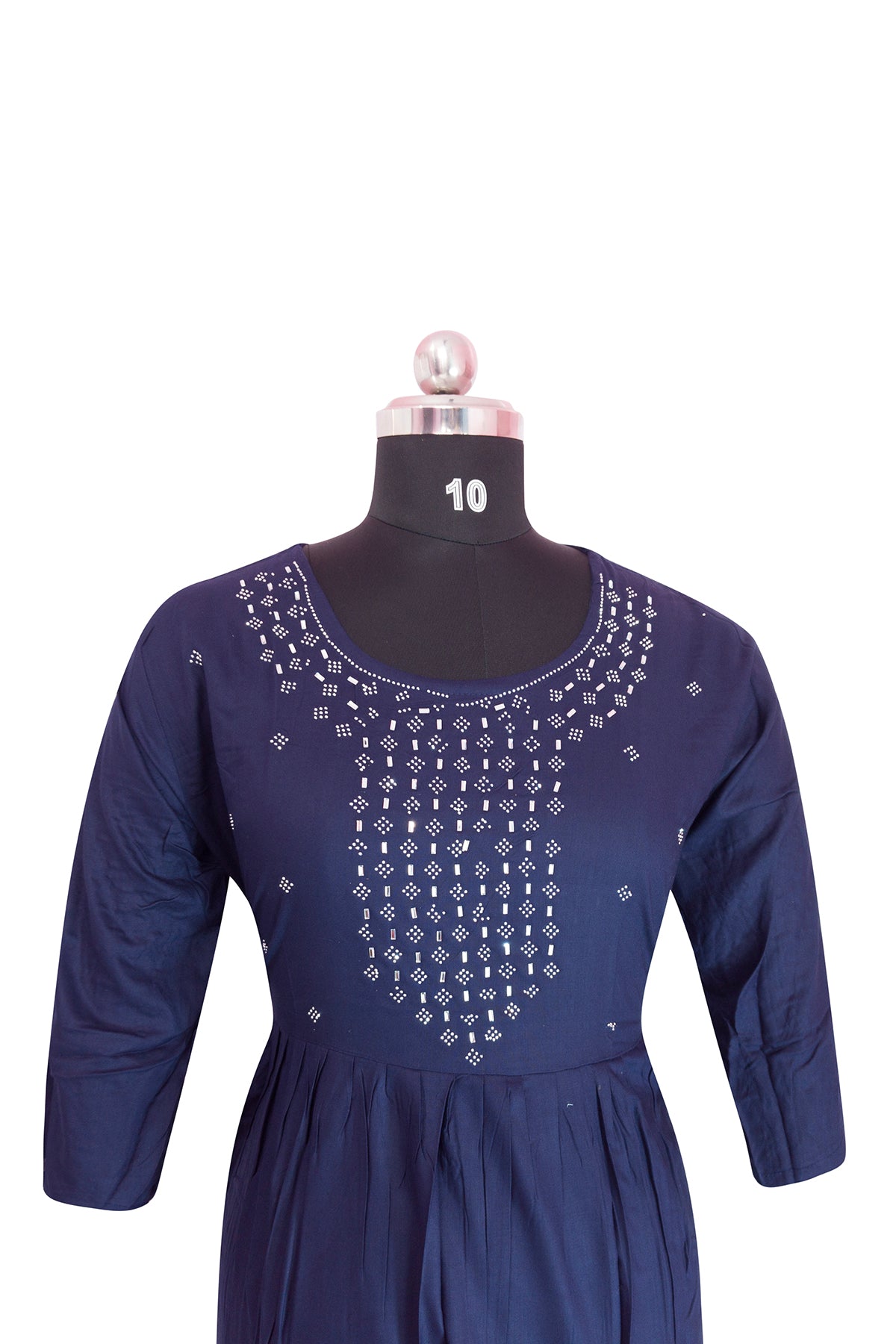 3\4 sleeve Kurta Rayon Fabric