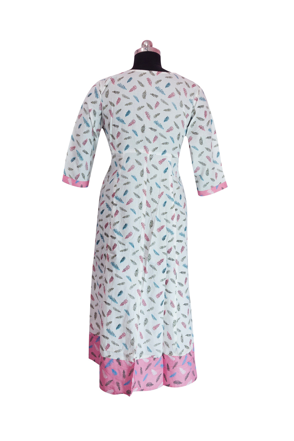 3\4 sleeve Kurta Rayon Fabric