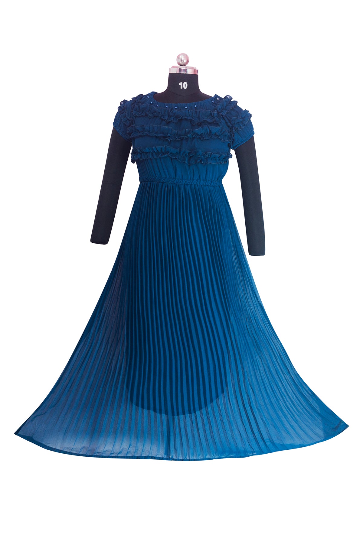 western long top georgette fabric