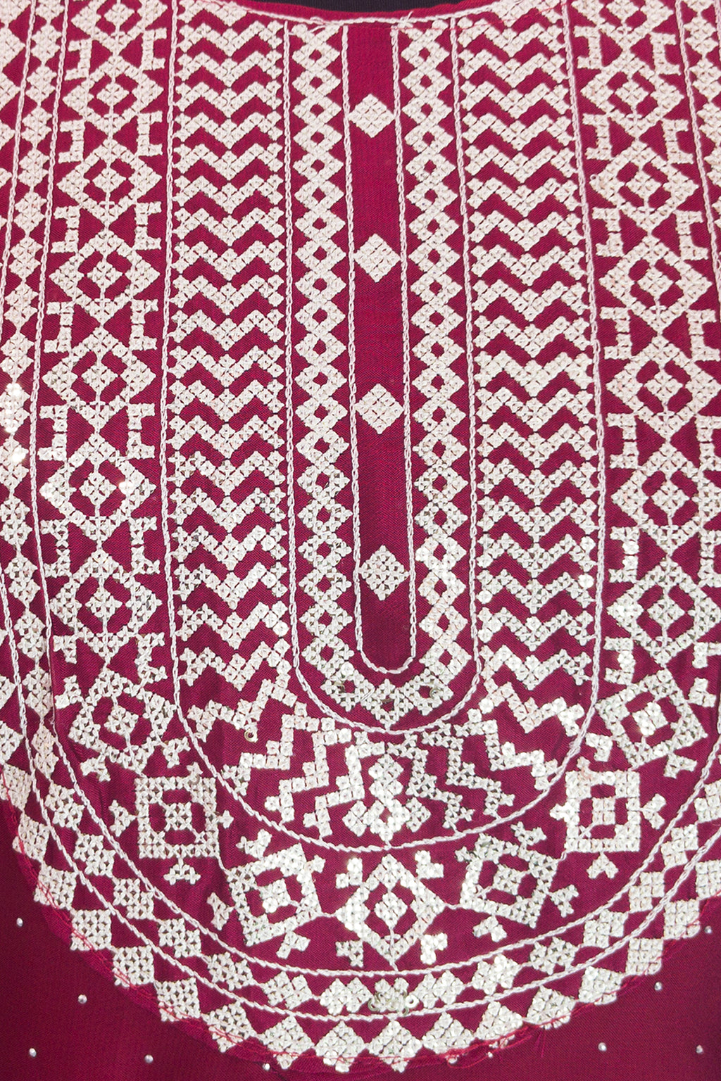 3\4 sleeve Long Kurta satin fabric