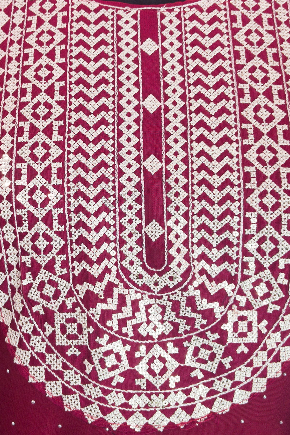 3\4 sleeve Long Kurta satin fabric
