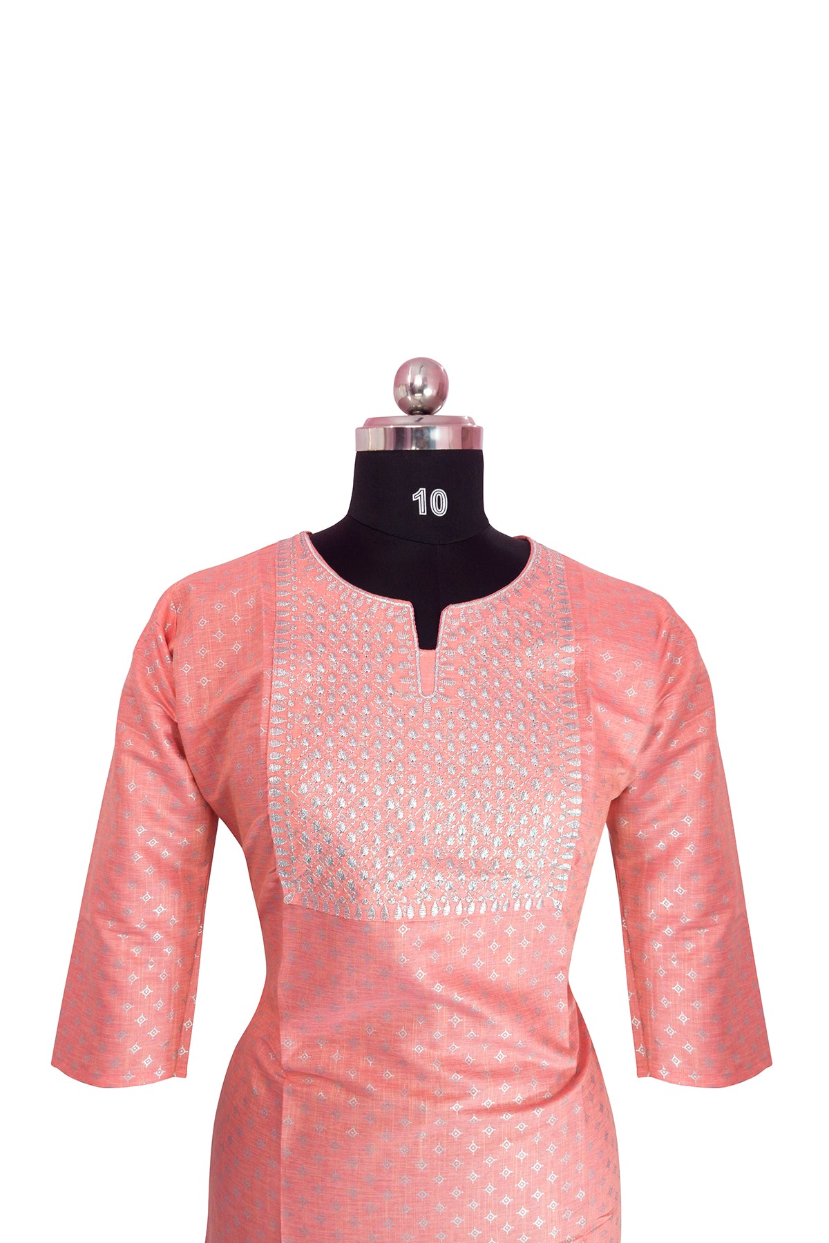 3\4th sleeve kurthi Vatican Fabric