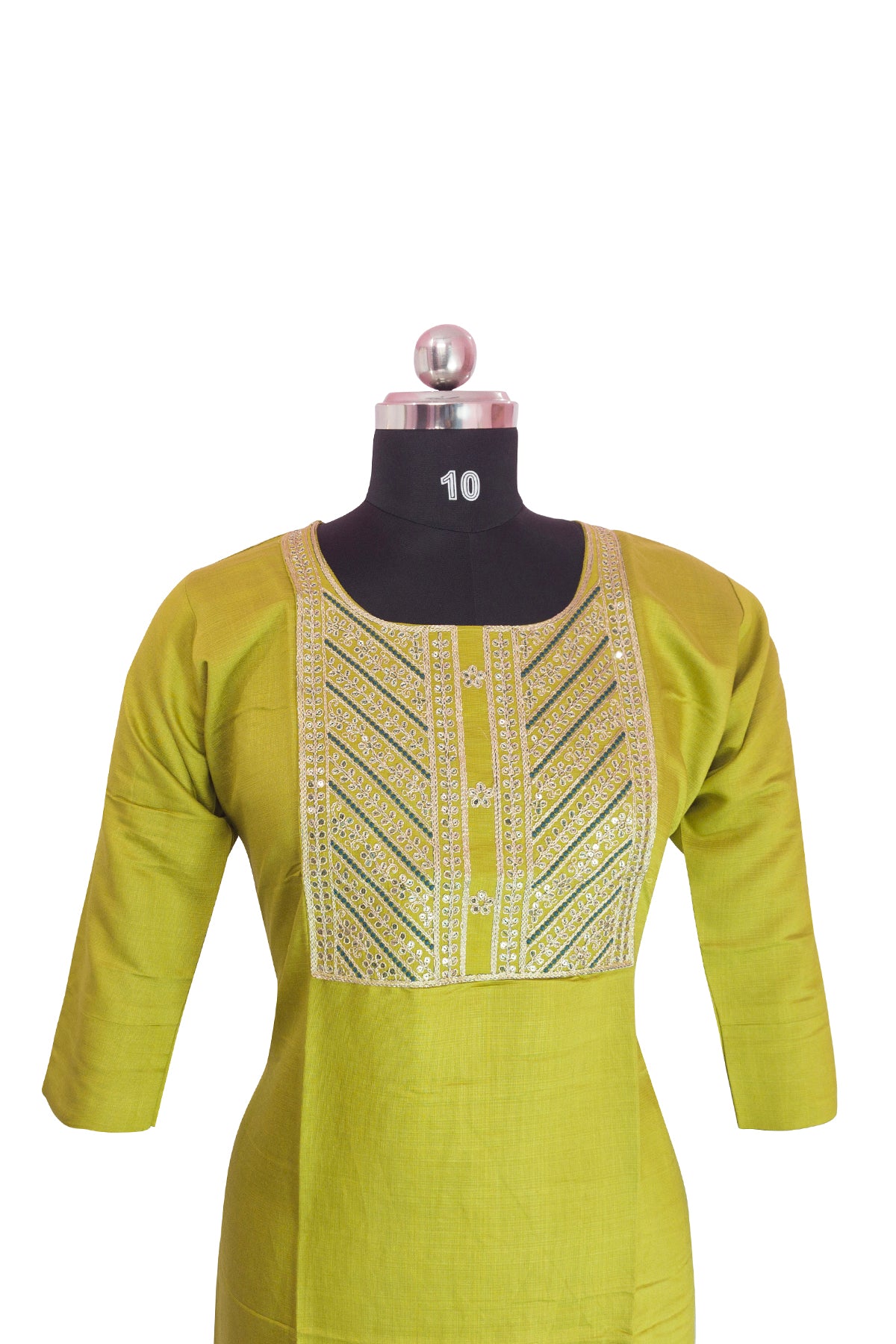 3\4th sleeve  Kurthi vatican fabric