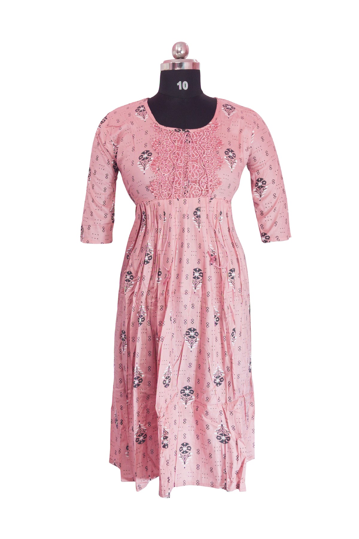 3\4th sleeve Top  Rayon Fabric