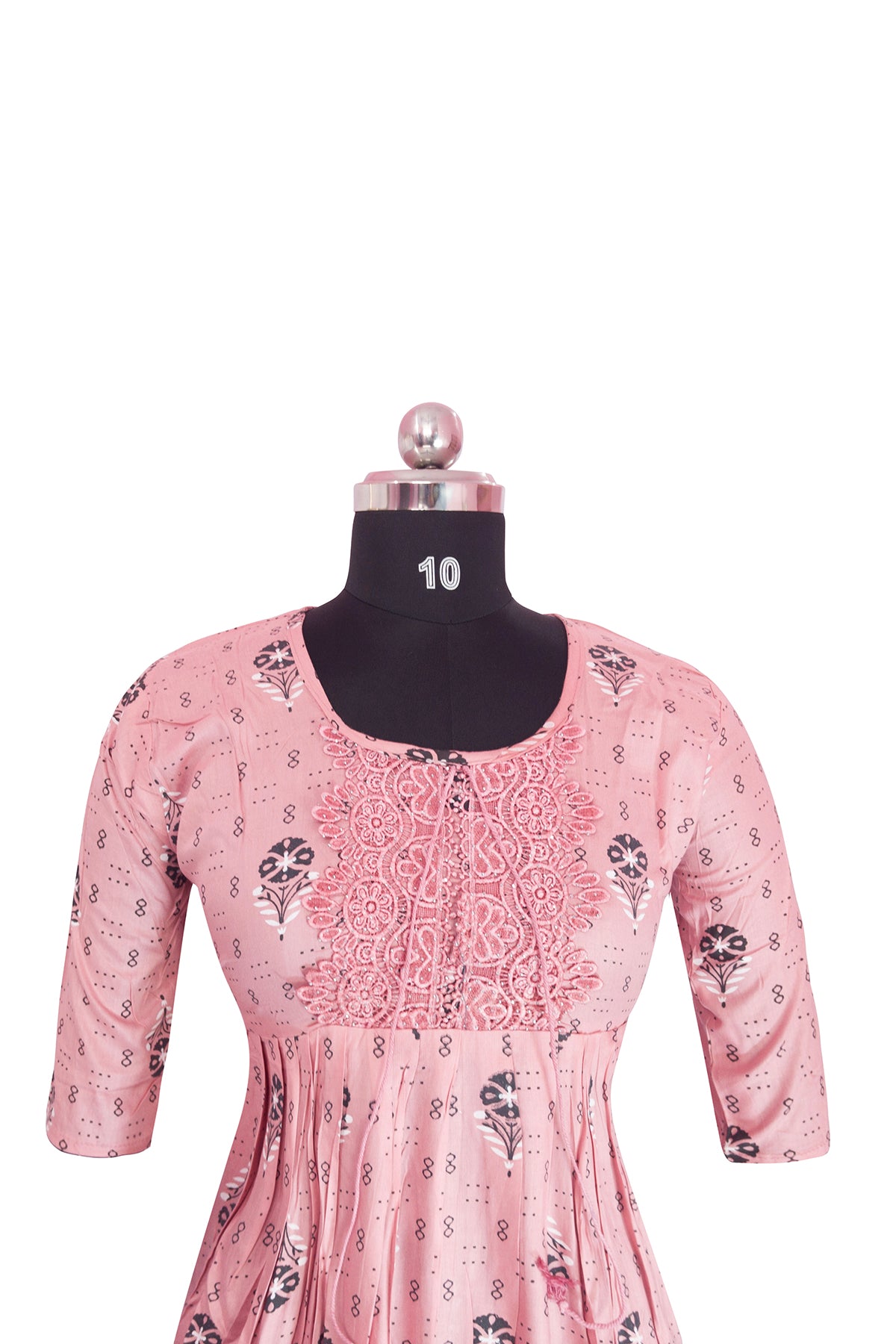 3\4th sleeve Top  Rayon Fabric