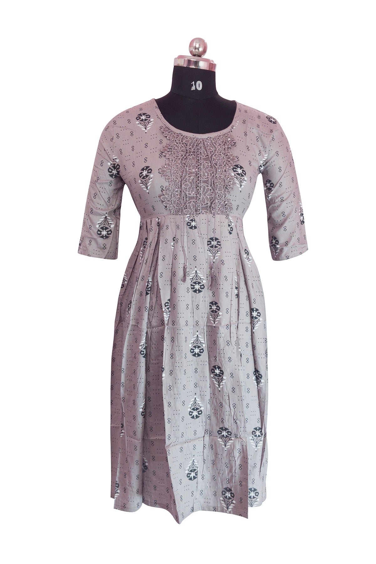 3\4th sleeve Top  Rayon Fabric