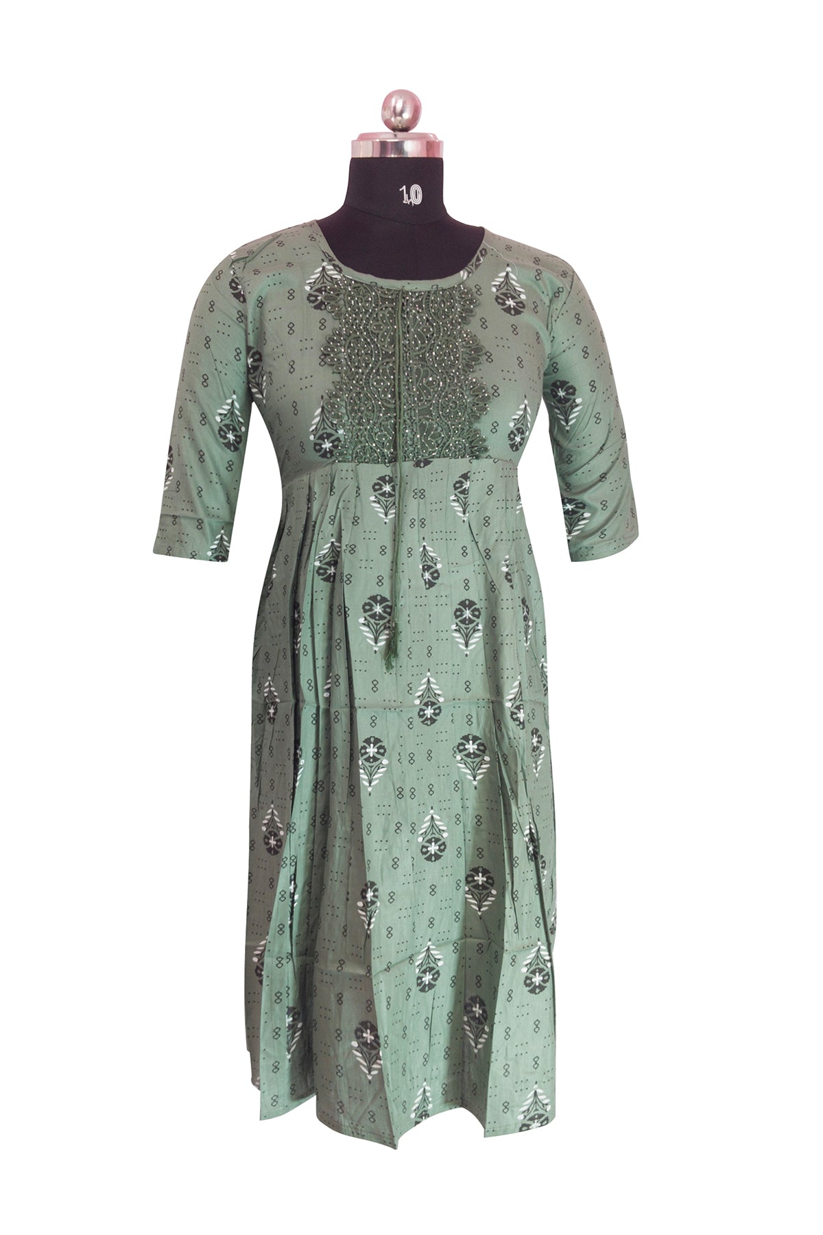 3\4th sleeve Top  Rayon Fabric